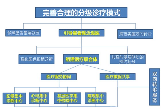 健康资讯 政策解读 正文 分级诊疗制度的内涵概括起来16个字,即基层